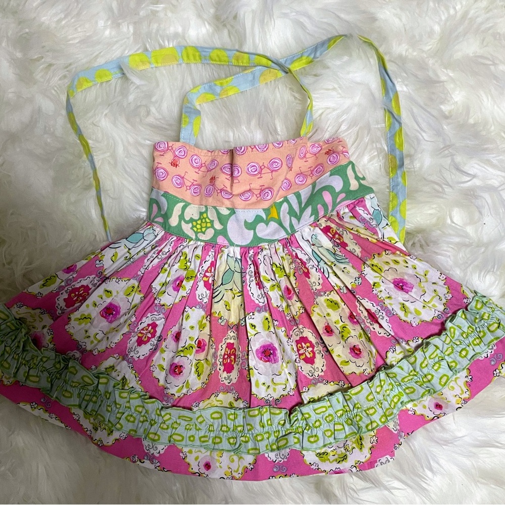 Matilda Jane Platinum Halter Dress
 Size 2T 100% Cotton
